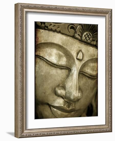 Buddha Mask, Kuala Lumpur, Malaysia-Jon Arnold-Framed Photographic Print