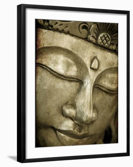 Buddha Mask, Kuala Lumpur, Malaysia-Jon Arnold-Framed Photographic Print