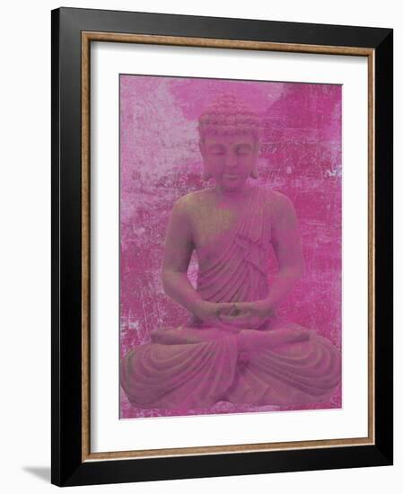 Buddha Meditate-Sheldon Lewis-Framed Art Print