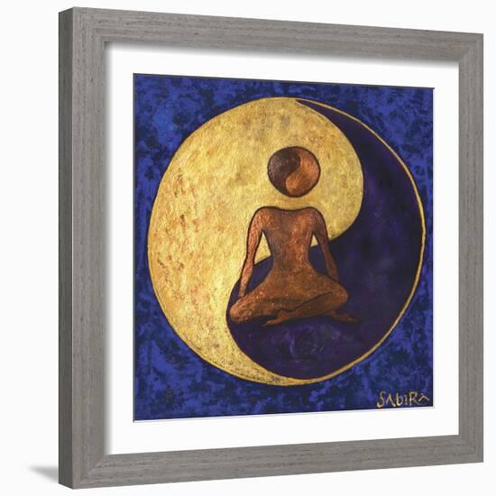 Buddha One, 2009-Sabira Manek-Framed Giclee Print