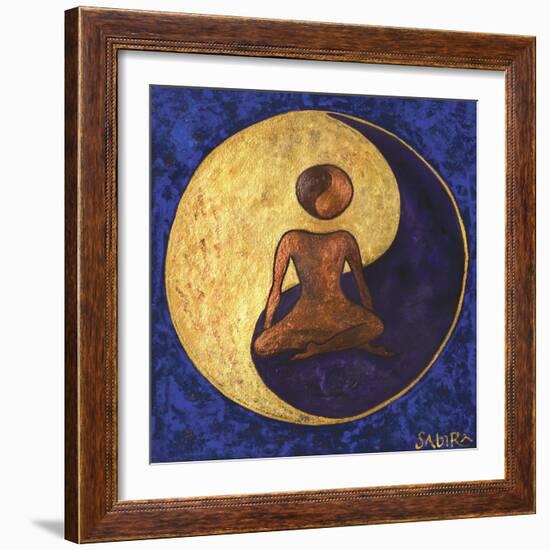 Buddha One, 2009-Sabira Manek-Framed Giclee Print