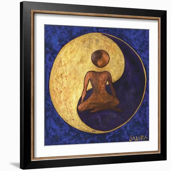 Buddha One, 2009-Sabira Manek-Framed Giclee Print