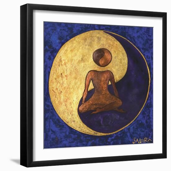 Buddha One, 2009-Sabira Manek-Framed Giclee Print