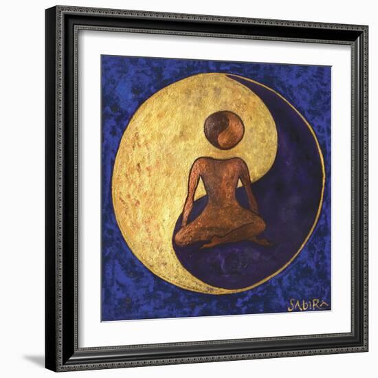 Buddha One, 2009-Sabira Manek-Framed Giclee Print