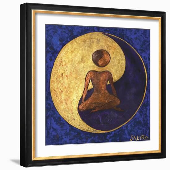 Buddha One, 2009-Sabira Manek-Framed Giclee Print