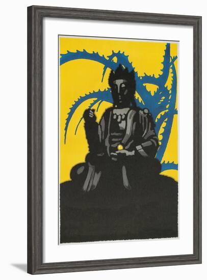 Buddha Poster-null-Framed Art Print