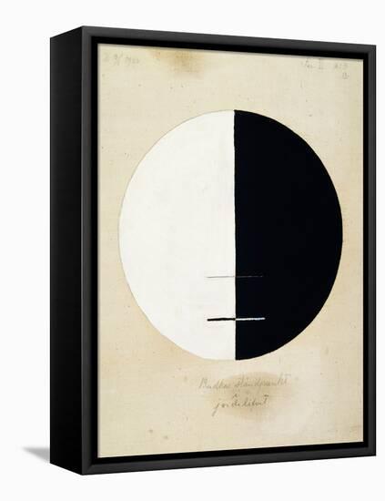 Buddha's Standpoint in the Earthly Life, No. 3A, 1920 (Oil on Canvas)-Hilma af Klint-Framed Premier Image Canvas