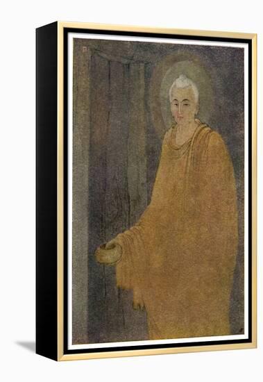 Buddha (Siddhartha) as a Mendicant Priest-Abanindro Nath Tagore-Framed Stretched Canvas