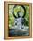 Buddha Statue (1790), Japanese Tea Gardens, Golden Gate Park, San Francisco, California, USA-Fraser Hall-Framed Premier Image Canvas