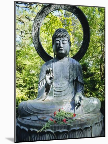 Buddha Statue (1790), Japanese Tea Gardens, Golden Gate Park, San Francisco, California, USA-Fraser Hall-Mounted Photographic Print