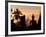 Buddha Statue and Sunset, Thailand-Gavriel Jecan-Framed Photographic Print