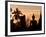 Buddha Statue and Sunset, Thailand-Gavriel Jecan-Framed Photographic Print