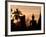 Buddha Statue and Sunset, Thailand-Gavriel Jecan-Framed Photographic Print