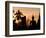 Buddha Statue and Sunset, Thailand-Gavriel Jecan-Framed Photographic Print