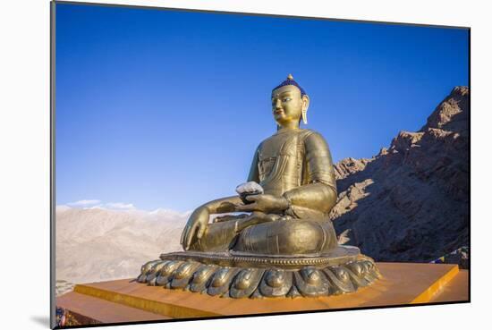 Buddha Statue at Hemis Monastery-saiko3p-Mounted Photographic Print