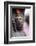 Buddha statue, Buddhist shrine in the street, Kathmandu, Nepal, Asia-Godong-Framed Photographic Print