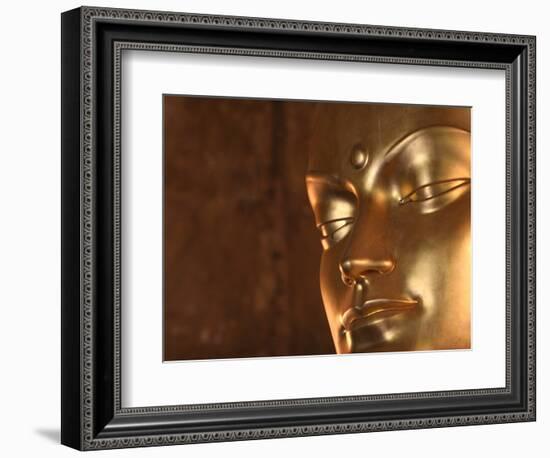 Buddha Statue in Temple-Fred de Noyelle-Framed Photographic Print