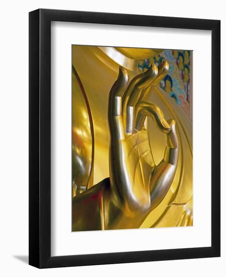 Buddha Statue Inside Joyesa Temple, Jongno-gu District, Seoul, South Korea-Gavin Hellier-Framed Photographic Print