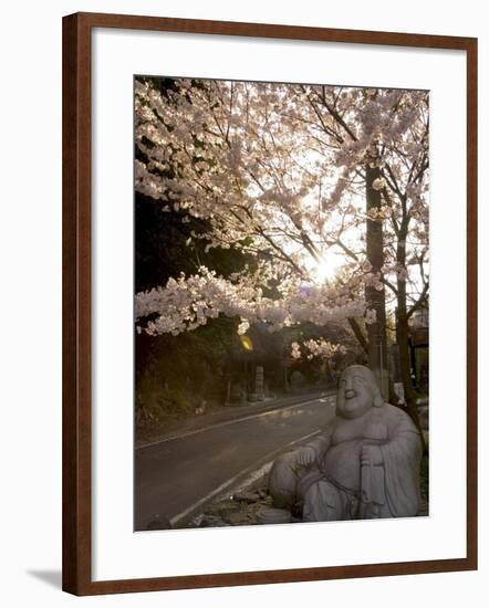 Buddha Statue, Ishiteji Temple, Ehime Prefecture, Japan-Christian Kober-Framed Photographic Print