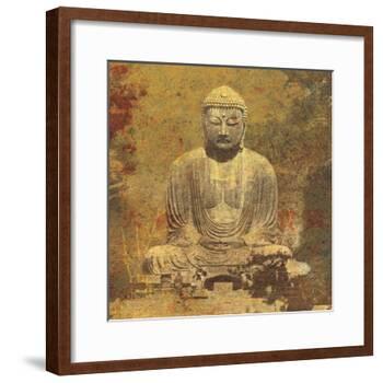 Buddha Statue, Kamakura Japan-Hugo Wild-Framed Premium Giclee Print
