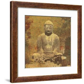 Buddha Statue, Kamakura Japan-Hugo Wild-Framed Premium Giclee Print