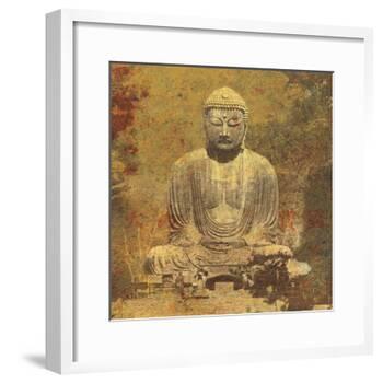 Buddha Statue, Kamakura Japan-Hugo Wild-Framed Premium Giclee Print