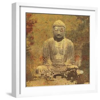 Buddha Statue, Kamakura Japan-Hugo Wild-Framed Premium Giclee Print