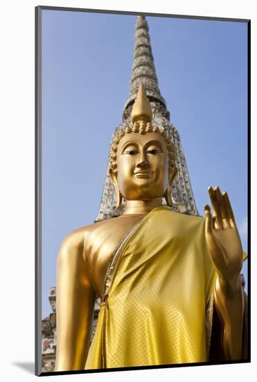 Buddha Statue, Temple of the Dawn (Wat Arun) in Bangkok Thailand-Peter Adams-Mounted Photographic Print