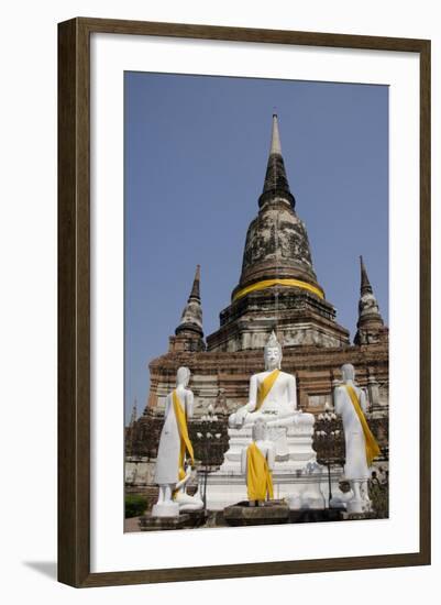 Buddha Statue, Wat Phra Chao Phya-Thai, Ayutthaya, Thailand-Cindy Miller Hopkins-Framed Photographic Print