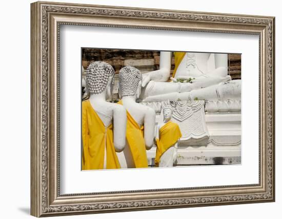 Buddha Statue, Wat Phra Chao Phya-Thai, Ayutthaya, Thailand-Cindy Miller Hopkins-Framed Photographic Print