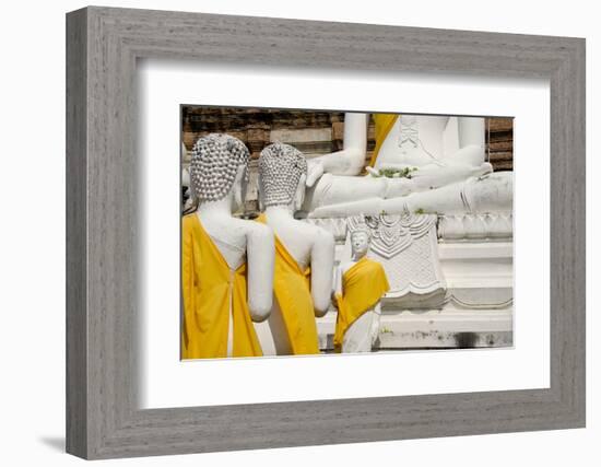 Buddha Statue, Wat Phra Chao Phya-Thai, Ayutthaya, Thailand-Cindy Miller Hopkins-Framed Photographic Print