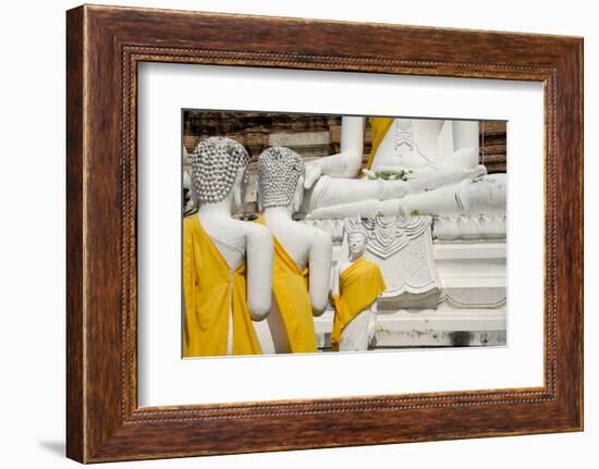 Buddha Statue, Wat Phra Chao Phya-Thai, Ayutthaya, Thailand-Cindy Miller Hopkins-Framed Photographic Print