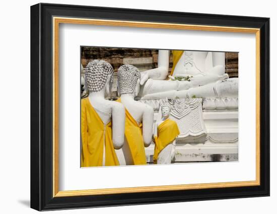 Buddha Statue, Wat Phra Chao Phya-Thai, Ayutthaya, Thailand-Cindy Miller Hopkins-Framed Photographic Print