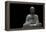 Buddha Statue-videowokart-Framed Stretched Canvas
