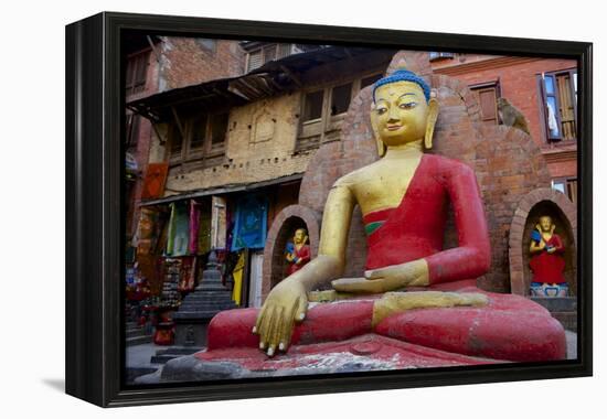 Buddha Statue-Simon Montgomery-Framed Premier Image Canvas