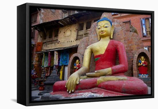 Buddha Statue-Simon Montgomery-Framed Premier Image Canvas