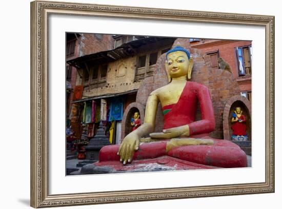 Buddha Statue-Simon Montgomery-Framed Photographic Print