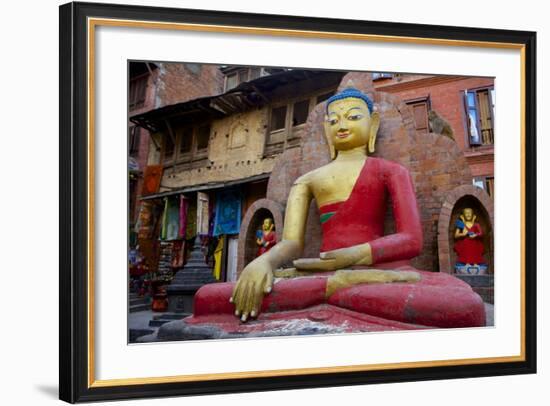 Buddha Statue-Simon Montgomery-Framed Photographic Print