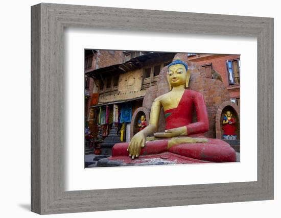 Buddha Statue-Simon Montgomery-Framed Photographic Print