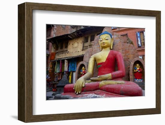 Buddha Statue-Simon Montgomery-Framed Photographic Print