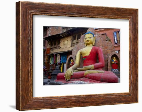 Buddha Statue-Simon Montgomery-Framed Photographic Print