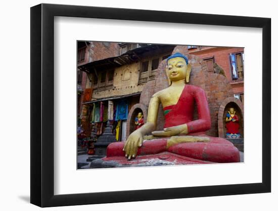 Buddha Statue-Simon Montgomery-Framed Photographic Print