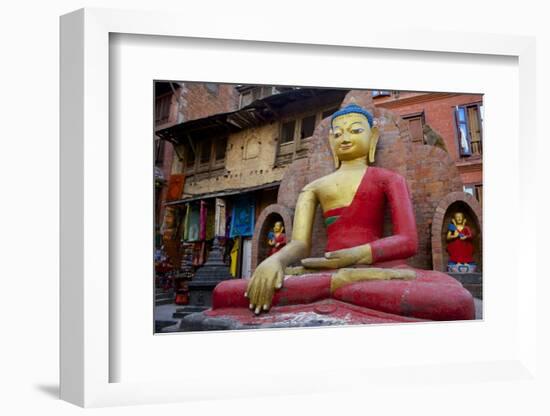 Buddha Statue-Simon Montgomery-Framed Photographic Print