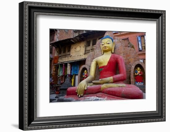 Buddha Statue-Simon Montgomery-Framed Photographic Print