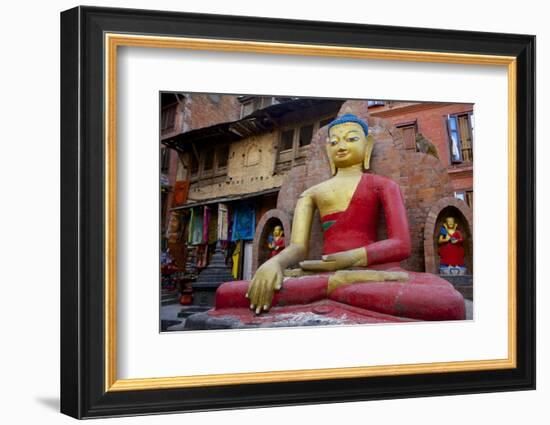 Buddha Statue-Simon Montgomery-Framed Photographic Print