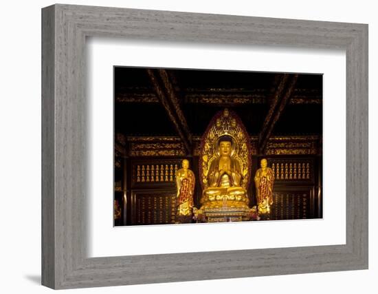 Buddha Statue-Paul Souders-Framed Photographic Print