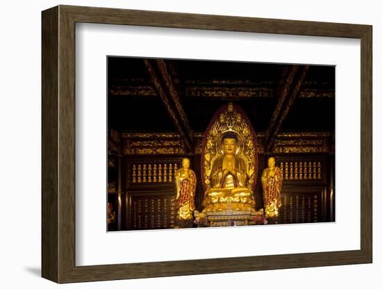 Buddha Statue-Paul Souders-Framed Photographic Print