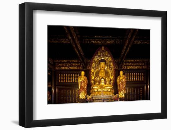 Buddha Statue-Paul Souders-Framed Photographic Print