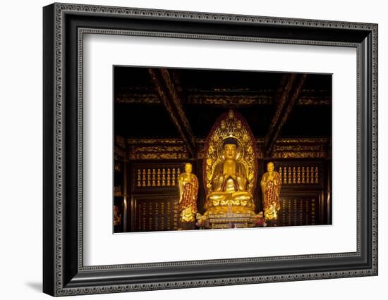 Buddha Statue-Paul Souders-Framed Photographic Print