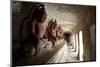 Buddha Statues in One of the 947 Hpowindaung Sandstone Caves, Myanmar (Burma)-Annie Owen-Mounted Photographic Print